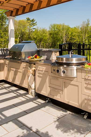 Outdoor Kitchen Designs by Chatham Refinishing